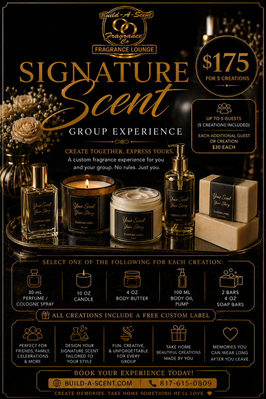 $175 Signature Scent Group￼ Experience
