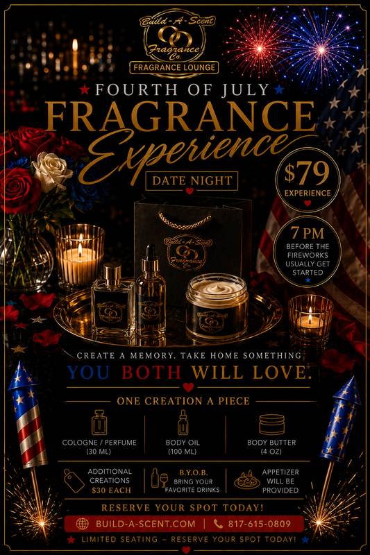 $79 Fouth of July Date Night Fragrance Experience
